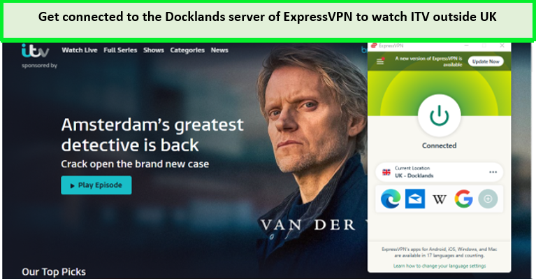  ExpressVPN desbloquear ITV in - Espana 
