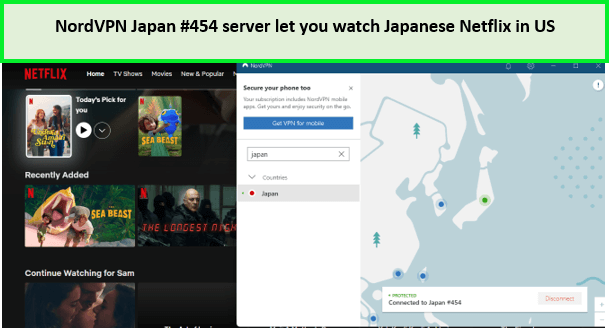  NordVPN - Desbloquear Netflix japonés in - Espana 