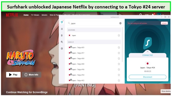  Surfshark - entsperrtes japanisches Netflix - in - Deutschland 