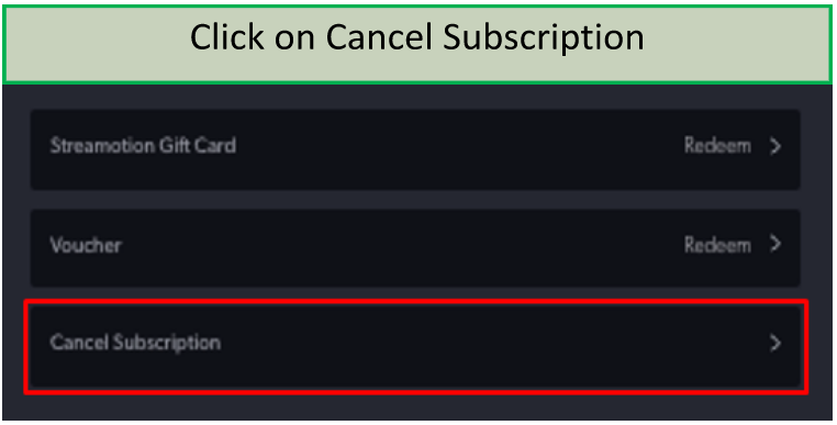 cancel-kayo-subscription-in-Italy -click-on-cancel-subscription