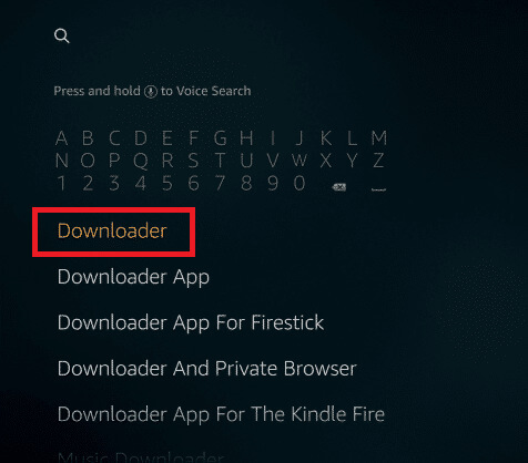 search-downloader-app-on-firestick-outside-UK