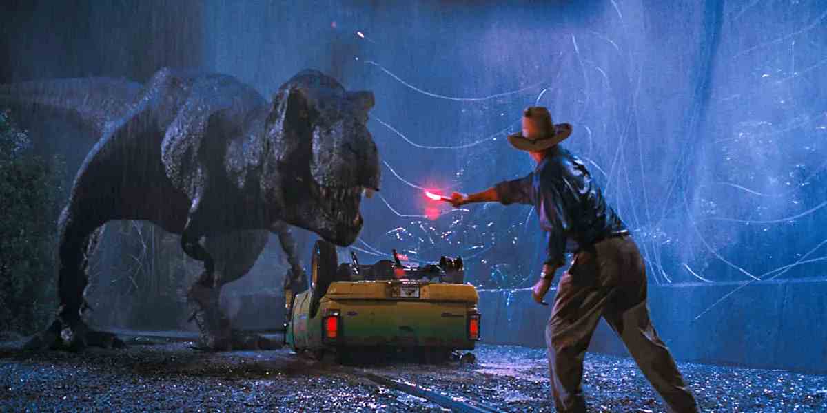  Jurassic Park ist ein Science-Fiction-Thriller aus dem Jahr 1993, der auf dem gleichnamigen Roman von Michael Crichton basiert. Der Film handelt von einem reichen Unternehmer, der auf einer abgelegenen Insel einen Themenpark mit lebenden Dinosauriern errichtet. Als die Sicherheitsmaßnahmen versagen, brechen die Dinosaurier aus und bedrohen die Besucher des Parks. Der Film war ein Deutschland 