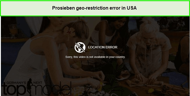 prosieben-geo-restriction-error-in-Australia