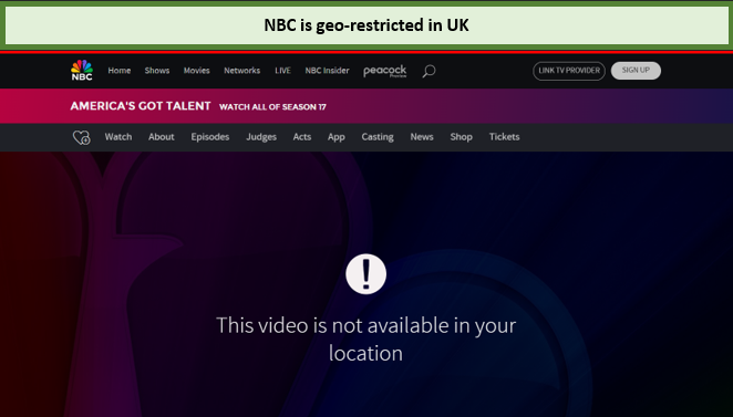 NBC-is-geo-restricted-in-Germany