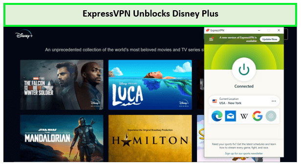  ExpressVPN deblokkeert Disney Plus 