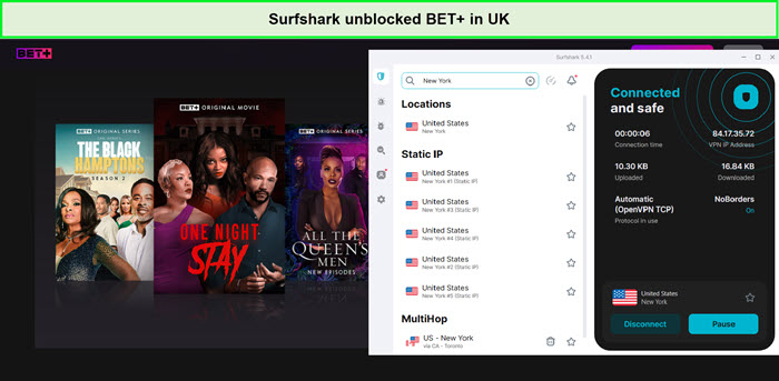 Surfshark-unblocked-BET+-in-UK