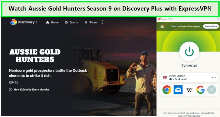 Watch-Aussie-Gold-Hunters-Discovery-Plus-with-ExpressVPN