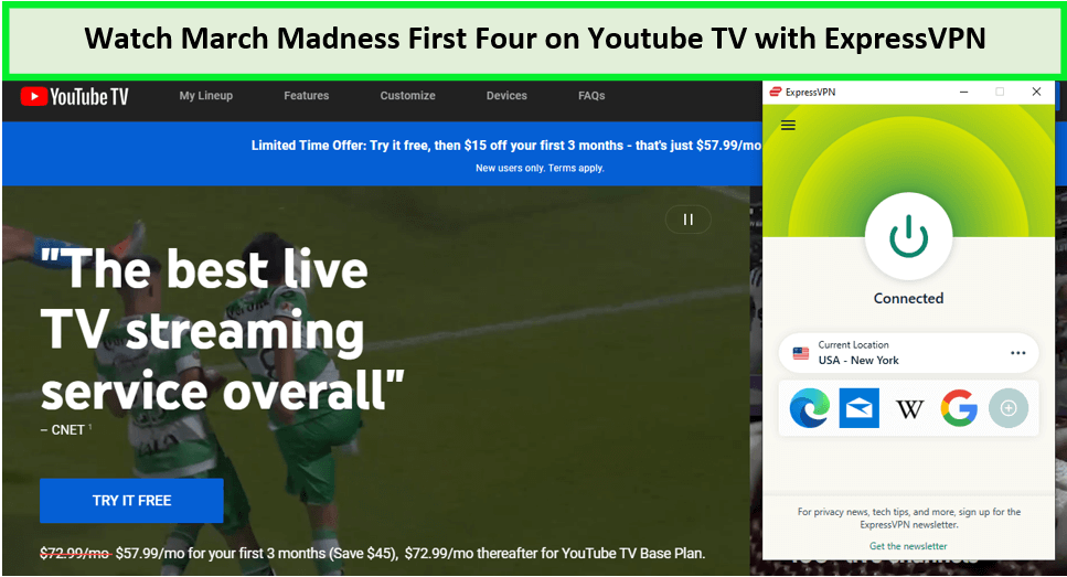 Watch-March-Madness-First-Four-in-Spain-on-Youtube-TV-with-ExpressVPN 