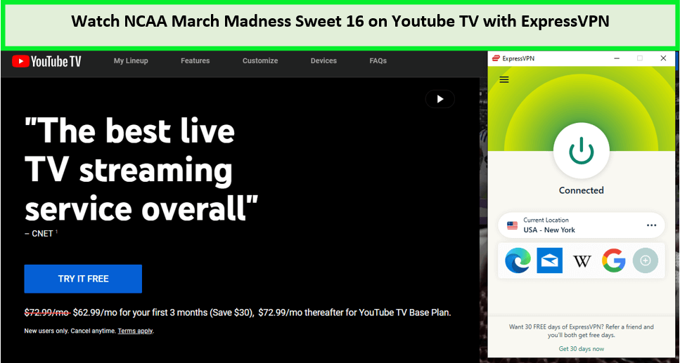 Watch-NCAA-March-Madness-Sweet-16-in-India-on-Youtube-TV-with-ExpressVPN 