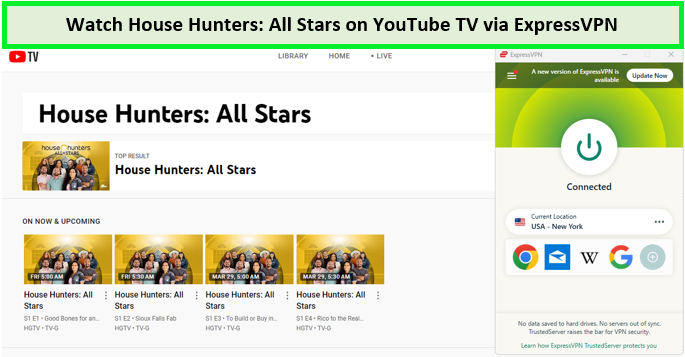  cómo ver House Hunters All Stars in - Espana -en-youtube-tv-con-expressvpn 
