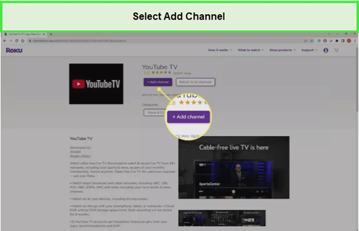 How to Install & Watch YouTube TV on Roku in Australia