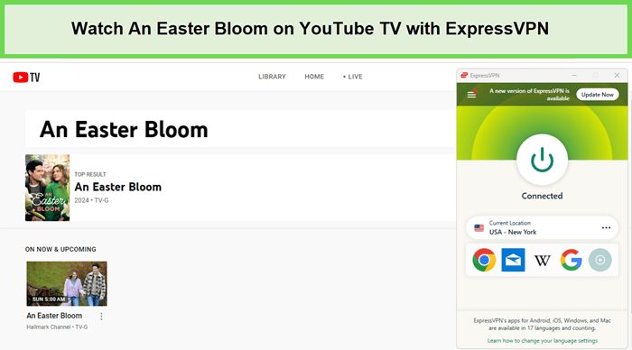 Watch-An-Easter-Bloom-in-Spain-on-YouTube-TV-with-ExpressVPN