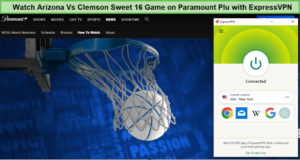 Watch-Arizona-Vs-Clemson-Sweet-16-Game-in-New Zealand-On-Paramount-Plus-with-ExpressVPN