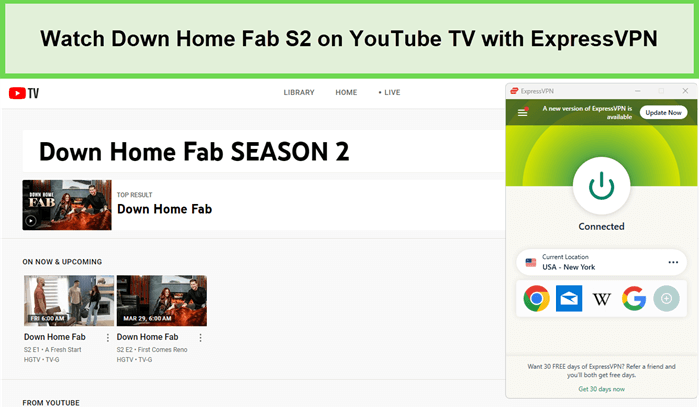Watch-Down-Home-Fab-S2-how-to-watch-down-home-fab-season-2-in-Japan-on-youtube-tv-on-YouTube-TV-with-ExpressVPN