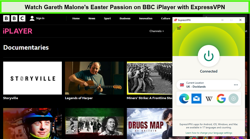  Schau dir Gareth Malones Osterleidenschaft an.  -  -auf-BBC-iPlayer-mit-ExpressVPN 