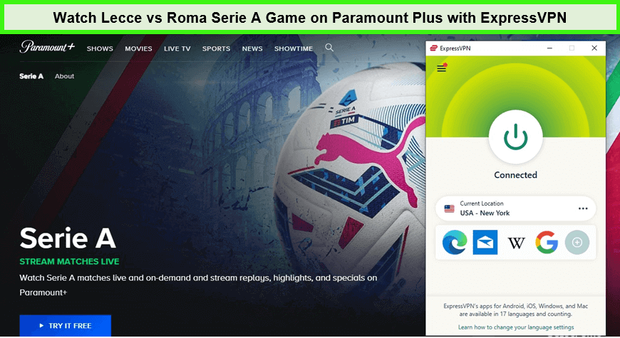 Watch-Lecce-vs-Roma-Serie-A-Game- --on-Paramount-Plus-with-ExpressVPN