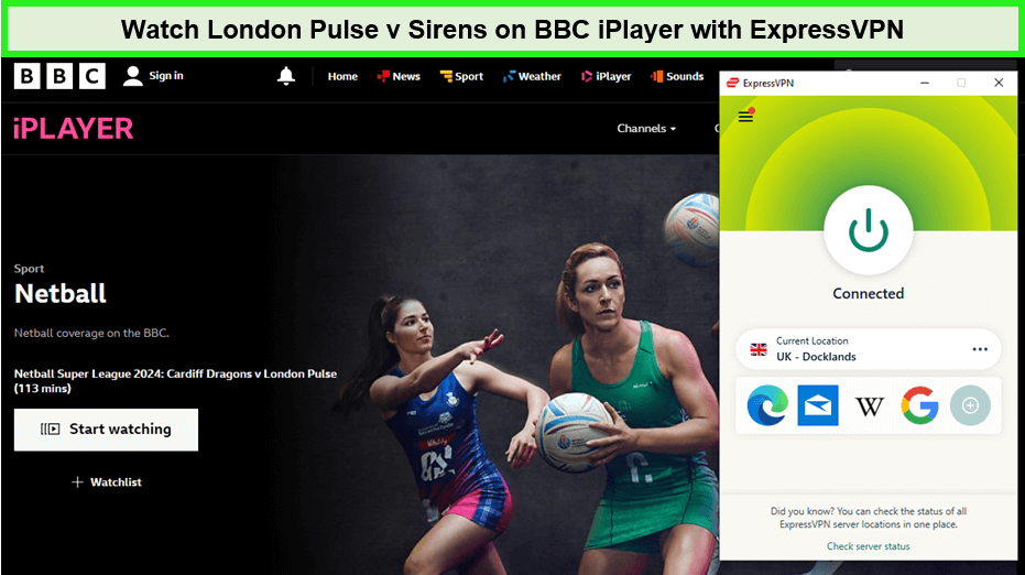 Watch-London-Pulse -v-Sirens---on-BBC-iPlayer-with-ExpressVPN