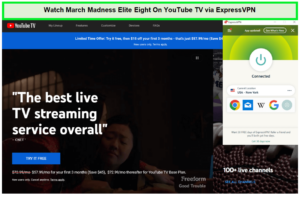 Watch-March-Madness-Elite-Eight-in-Spain-On-YouTube-TV-via-ExpressVPN
