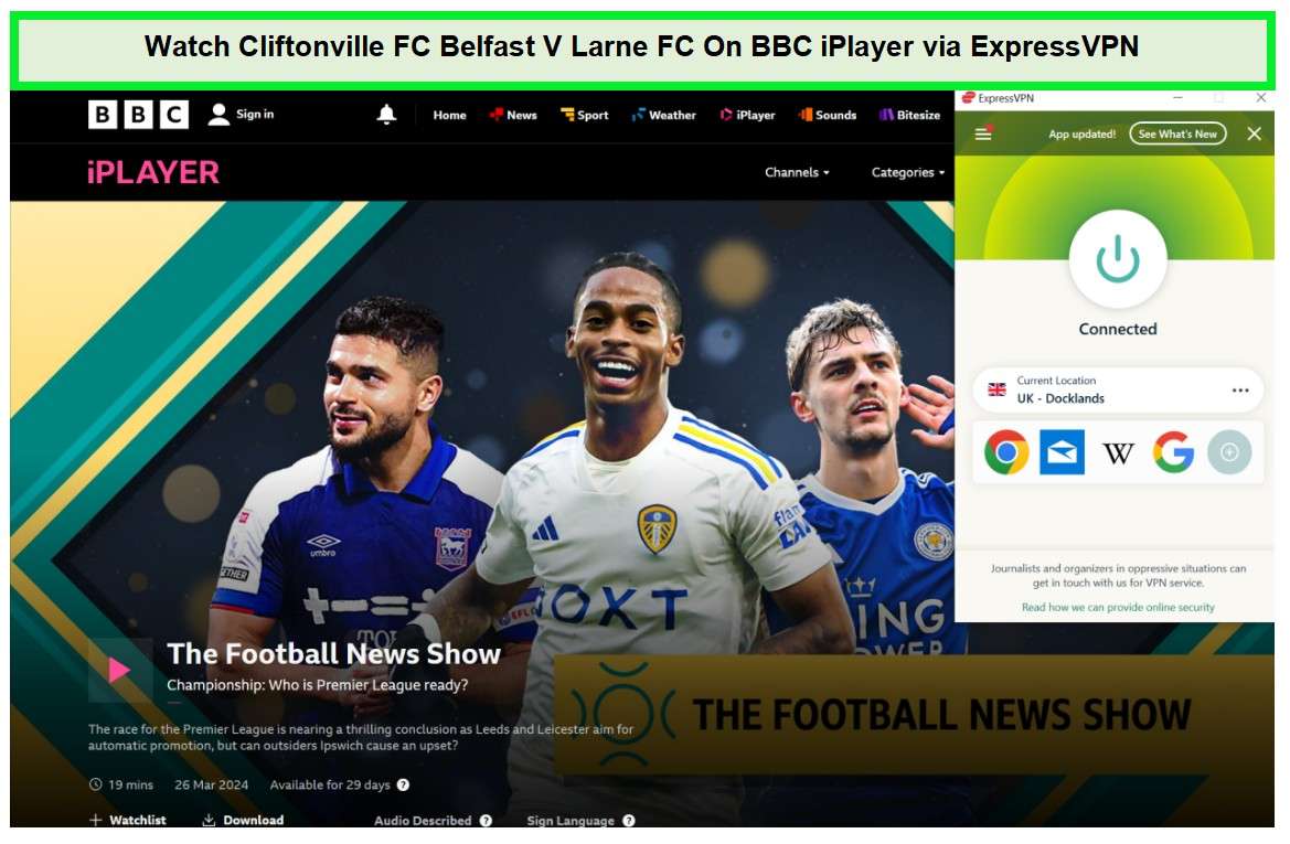 Watch-Cliftonville-FC-Belfast-V-Larne-FC-outside-UK-On-BBC-iPlayer