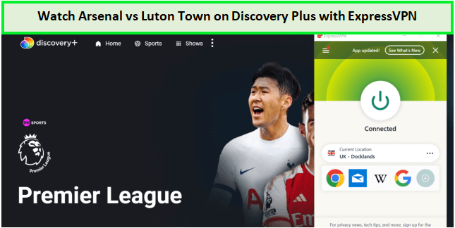 Watch-Arsenal-vs-Luton-Town-in-UAE-on-Discovery-Plus-with-ExpressVPn