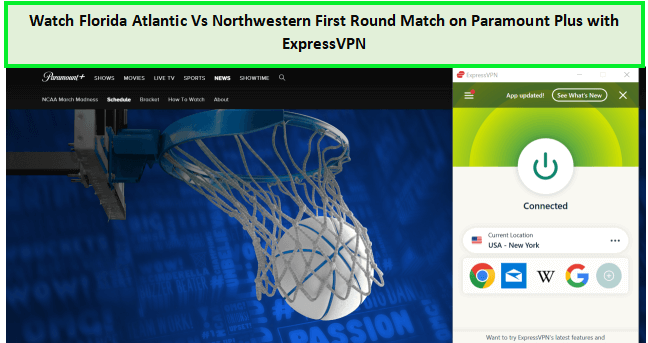 Watch-Florida-Atlantic-Vs-Northwestern-First-Round-Match-in-UK-On-Paramount-Plus