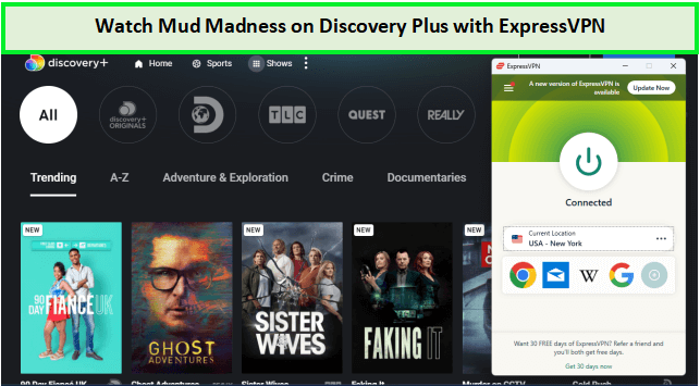  Ver-Mud-Madness- in - Espana -en-Discovery-Plus-con-ExpressVPN 