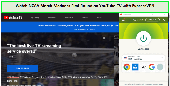 Watch-NCAA-March-Madness-First-Round-in-Australia-on-YouTube-TV