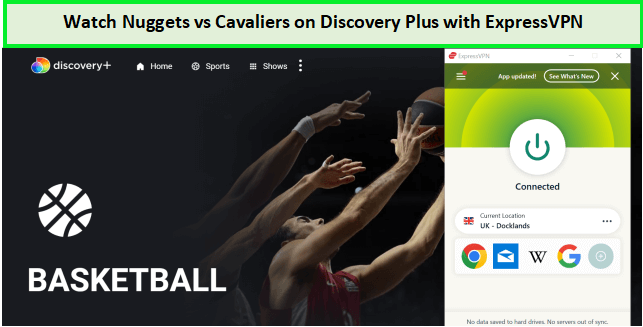 Watch-Nuggets-vs-Cavaliers-in-Italy-on-Discovery-Plus-with-ExpressVPN