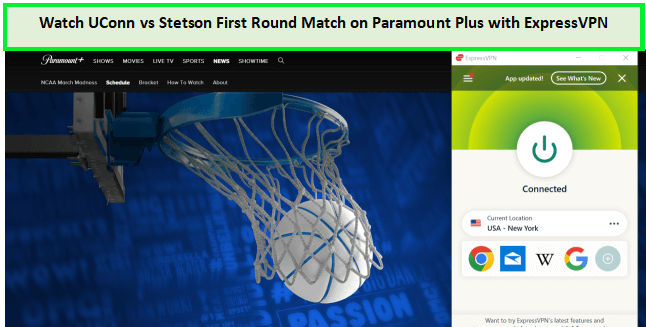 Watch-UConn-vs-Stetson-First-Round-Match-outside-USA-on-Paramount-Plus