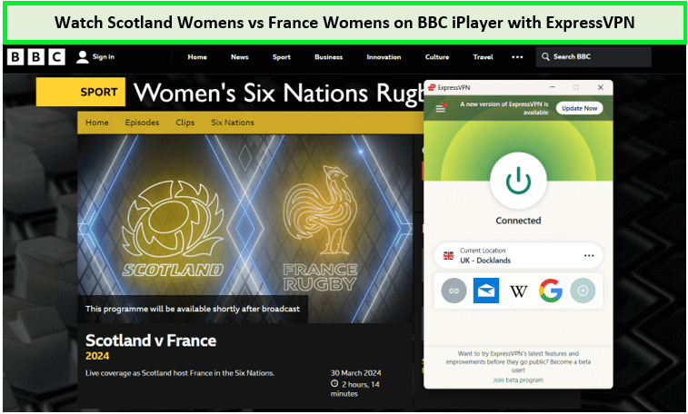 expressvpn-unblocked-Scotland-Womens-vs-France-Womens-on-bbc-iplayer--