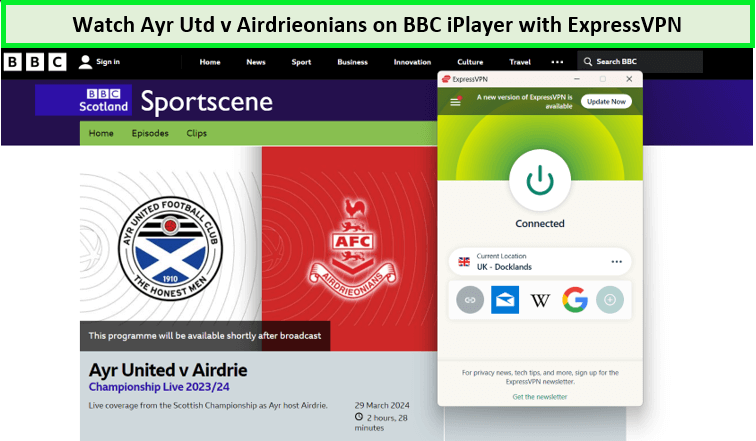 expressvpn-unblocked-ayr-utd-v-airdrieonians-on-bbc-iplayer--