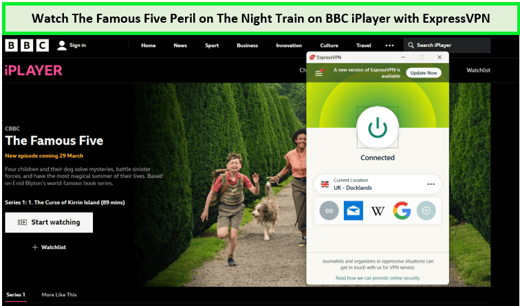  ExpressVPN - Entsperrt die berühmten Fünf: Gefahr im Nachtzug  -  -auf-bbc-iplayer 