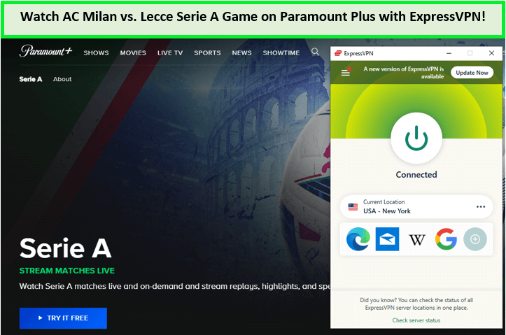 watch-ac-milan-vs-lecce-serie-a-game-in-India-on-paramount-plus