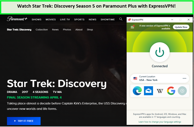  Sieh dir Star Trek: Discovery Staffel 5 an. in - Deutschland -auf-paramount-plus -auf Paramount Plus 