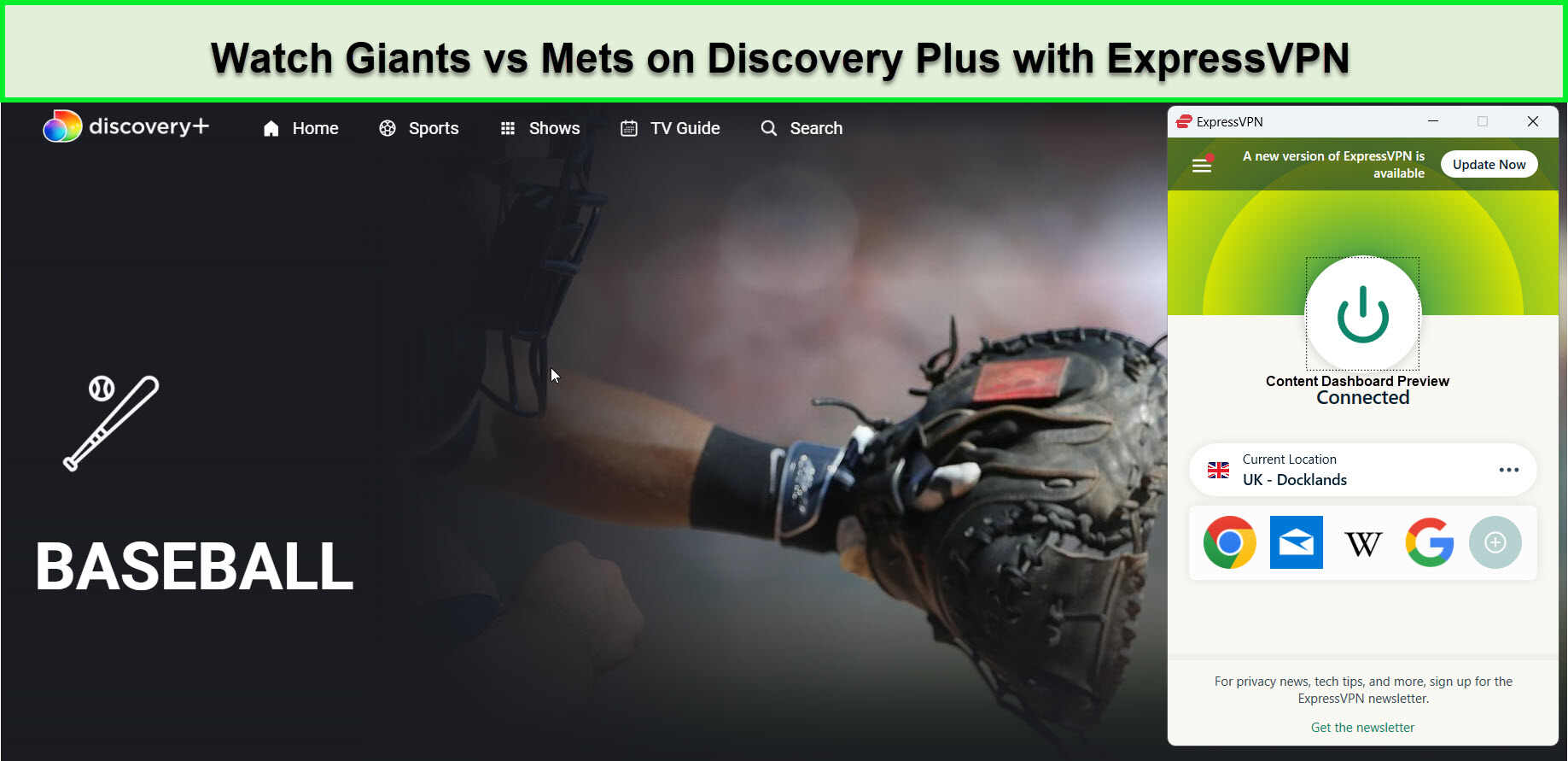 Watch-Giants-vs-Mets-outside-UK-on-Discovery-Plus-with-ExpressVPN