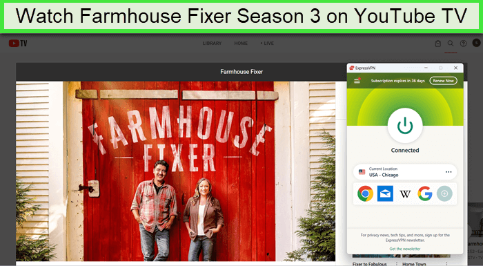 How-To-Watch-Farmhouse-Fixer-Season-3-outside-USA-On-YouTube-TV-with-ExpressVPN-