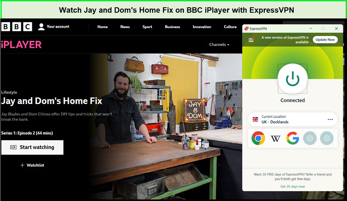 watch-jay-and-doms-home-fix-in-UAE-on-bbc-iplayer-with-expressvpn