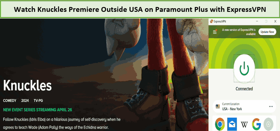 Watch-Knuckles-Premiere-in-Italy-on-Paramount-Plus-with-Expressvpn