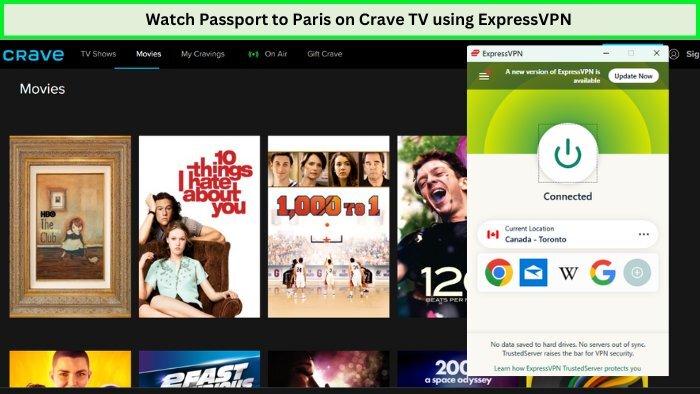 Watch Passport to Paris   on Crave TV with ExpressVPN