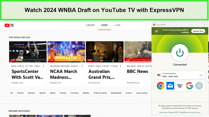 Watch-2024-WNBA-Draft-in-South Korea-on-YouTube-TV-with-ExpressVPN