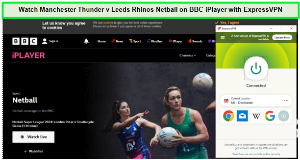 Watch-Manchester-Thunder-v-Leeds-Rhinos-Netball-in-India-on-BBC-iPlayer-with-ExpressVPN