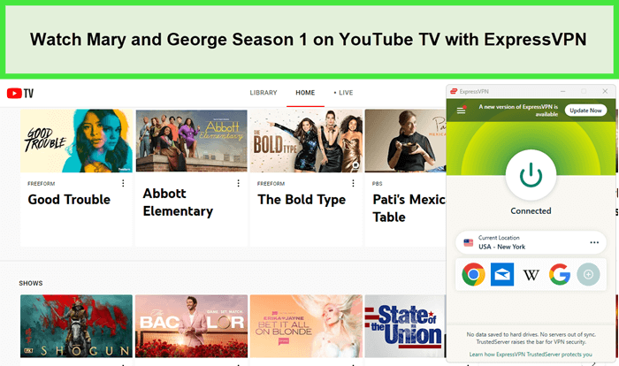 Watch-Mary-and-George-Season-1-in-South Korea-on-YouTube-TV-with-ExpressVPN