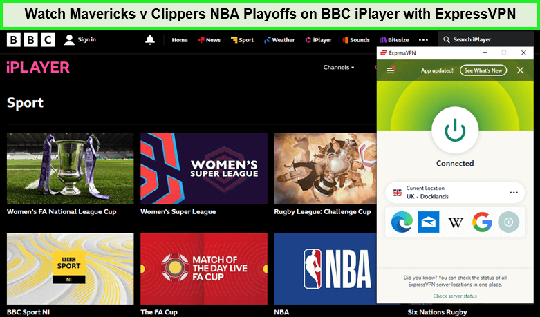 Watch-Mavericks-v-Clippers-NBA-Playoffs-on-BBC-iPlayer---with-ExpressVPN