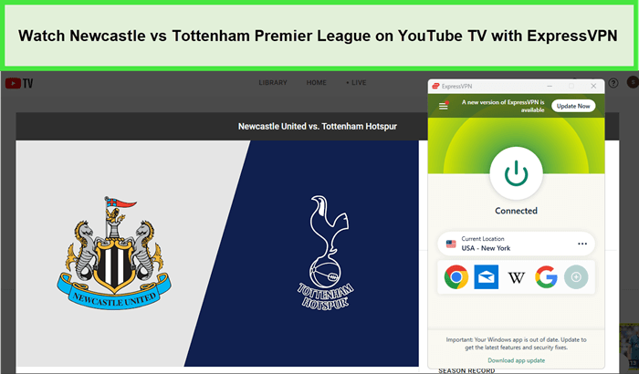 Watch-Newcastle-vs-Tottenham-Premier-League-in-Japan-on-YouTube-TV-with-ExpressVPN