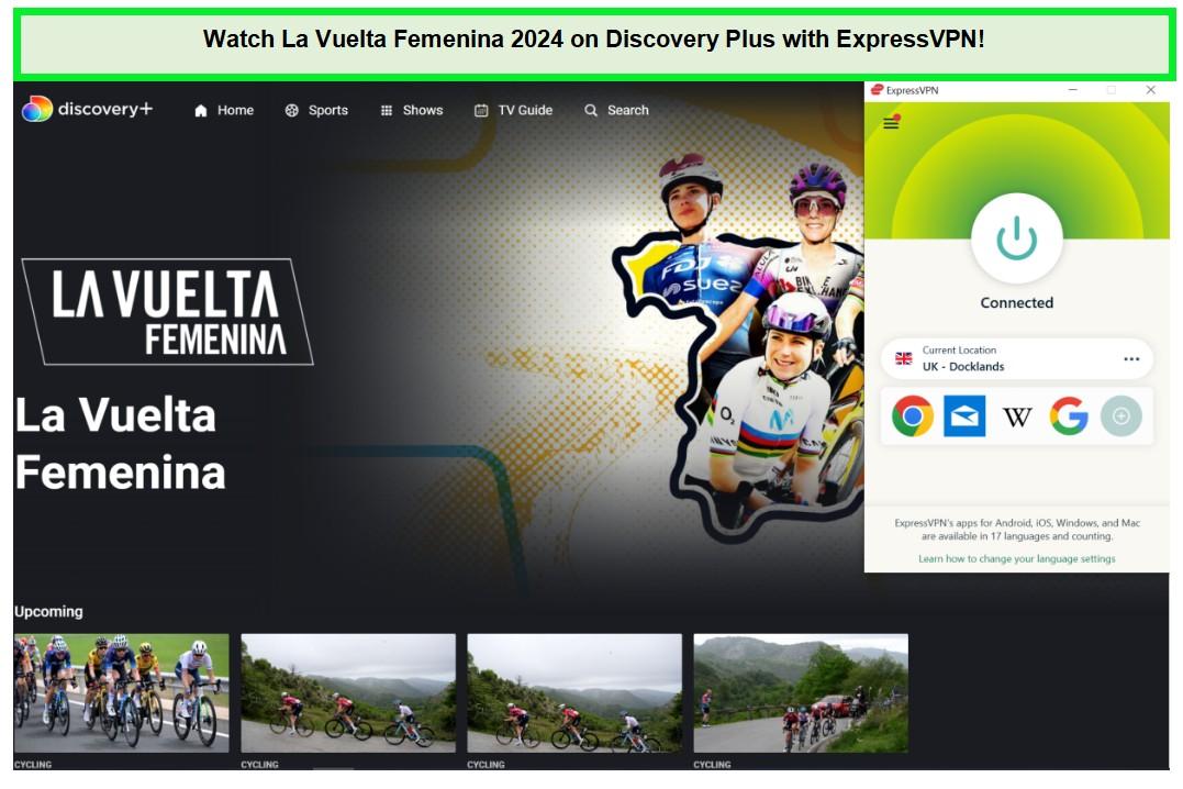 Watch-La-Vuelta-Femenina-2024-outside-USA-on-Discovery-Plus-with-ExpressVPN!