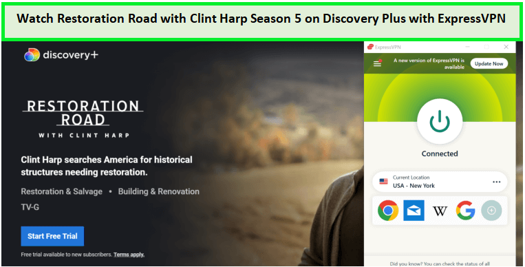 Watch-Restoration-Road-with-Clint-Harp-Season-5-in-Canada-on-Discovery-Plus-with-ExpressVPN