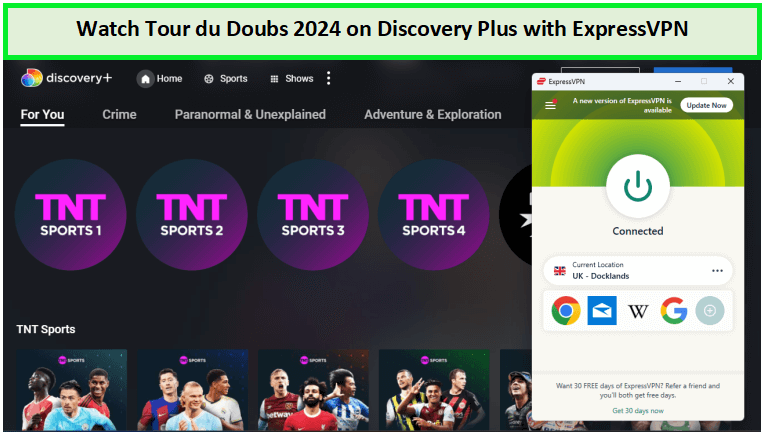  Ver-Tour-du-Doubs-2024- in - Espana -en-Discovery-Plus-con-ExpressVPN 