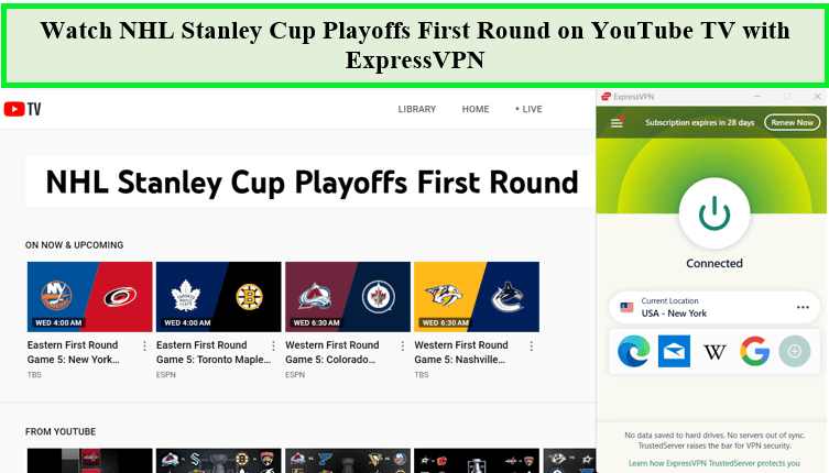 watch-nhl-stanley-cup-playoffs-first-round-in-Canada-on-youtube-tv-with-expressvpn