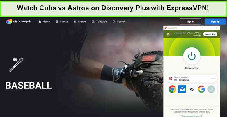 watch-cubs-vs-astros-in-Spain-on-discovery-plus-with-expressVPN