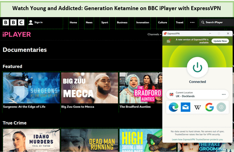 Watch Young and Addicted: Generation Ketamine   on BBC iPlayer-with-expressvpn